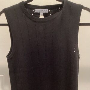 Current Air black sleeveless top